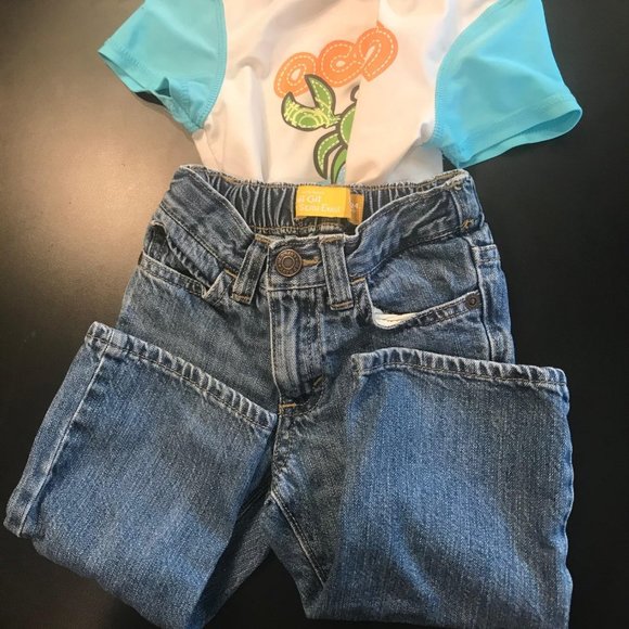 Set of 2 Pieces Bundle Kid Pants & Top Sz 2T - Picture 2 of 5